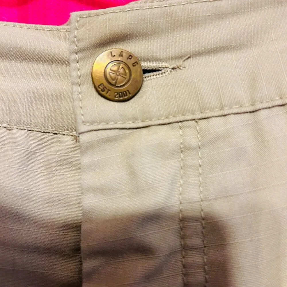 #8727 LAPG ATLAS TACTICAL PANTS MENS KAKHI SIZE 42X34